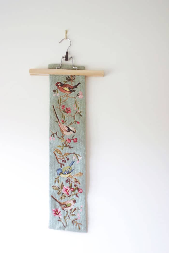 Vintage bird tapestry