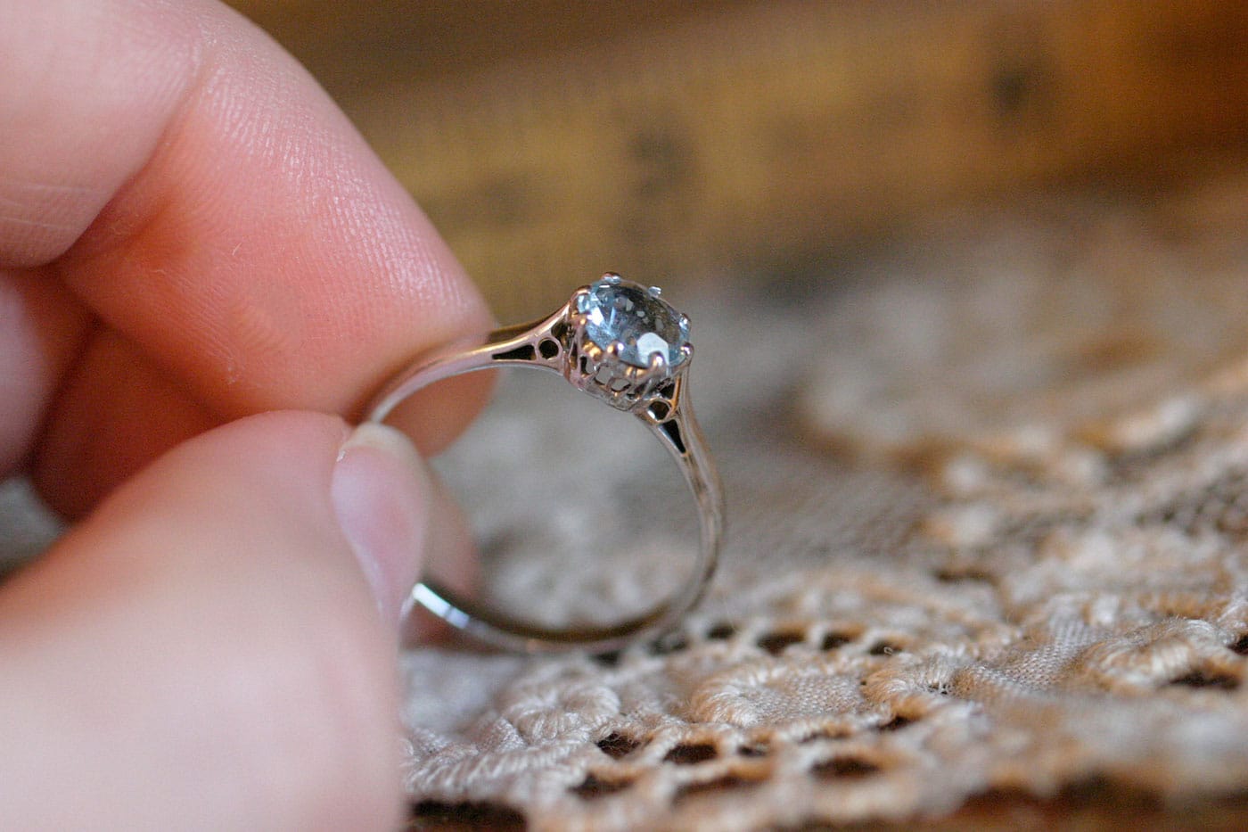 Antique engagement ring